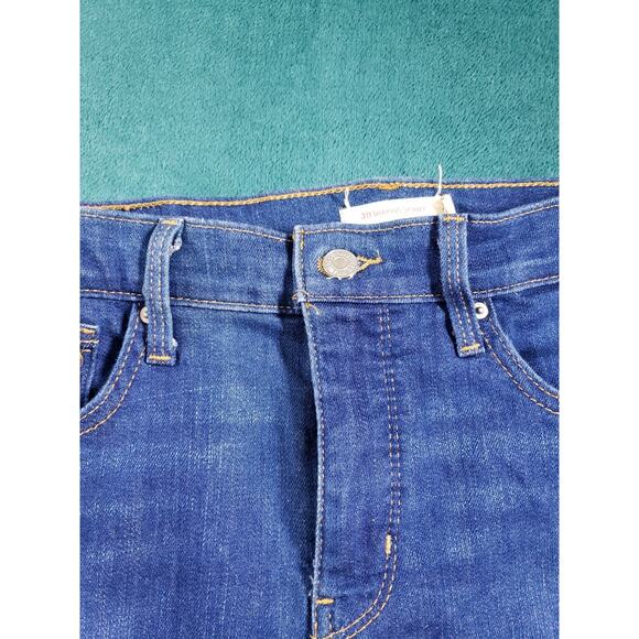 Levis 311 Jeans Size 31 Womens Blue Denim Ladies Pants Mid Rise Skinny - Picture 7 of 15